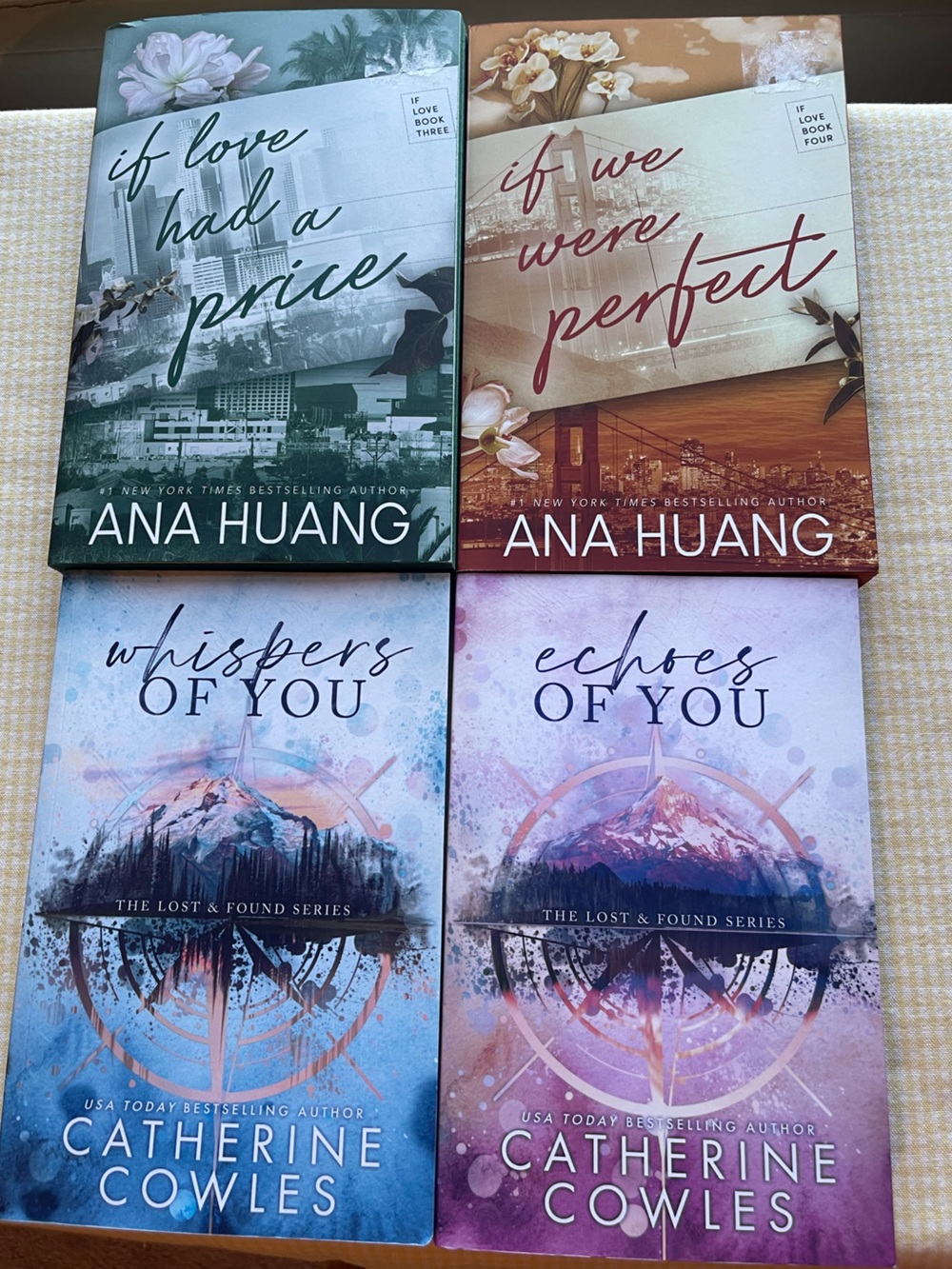 Ana Huang and Catherine Cowles Paperback Set- Four